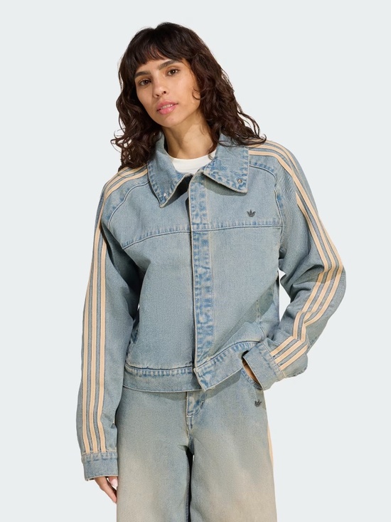 adidas Originals Jackets & Blazers - Adidas Premium Essentials Denim Jacket XS